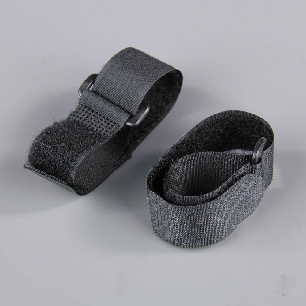 JP Hook & Loop Battery / Receiver Retainer Strap (2) for RC Model Plane