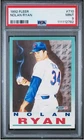 1992 FLEER #710 NOLAN RYAN "WHO'S NEXT?", PSA 9  MINT