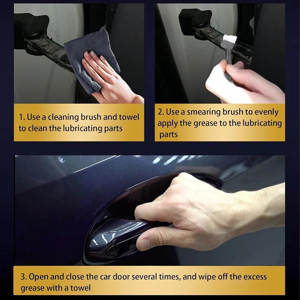 Grasso Maniglie Cerniere Tettucci Elettrici Auto Performante Sintetico Premium - Imagen 3 de 4