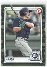 2020 Bowman Baseball Jarred Kelenic Prospects Camo #BP-94 Seattle Mariners