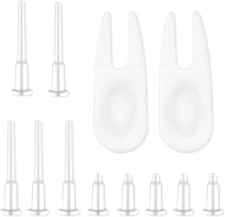 Sliverdew 12 Pieces Exercise Ball Plug Replacement Kit Yoga Fitness... 