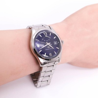 Orient Star Classic EJ00-C0 Blue Dial Automatic Men's Watch Used Working #28