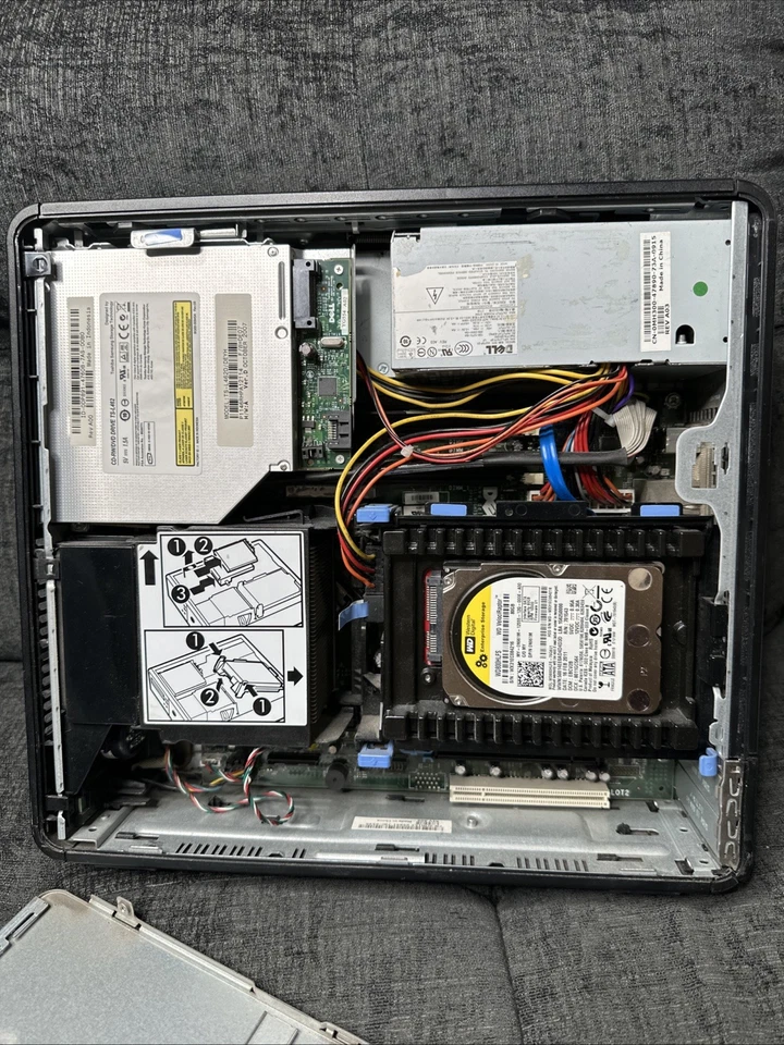 Dell Optiplex 755 DCCY Desktop Intel Core 2 Black Used Untested No Power Cord - Image 4 of 4