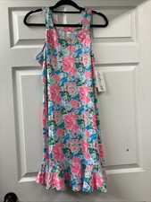 Lulu B L Sleeveless Golf Dress With Flared Bottom