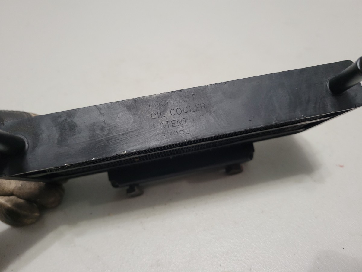 Lockhart Oil Cooler Black Harley Davidson Chopper Panhead