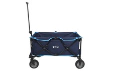 Berger Bollerwagen 129 Liter blau Campingzubehör Wohnmobil --- B-Ware