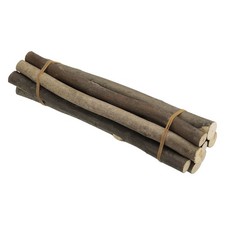 8 Pcs / 30cm Wood Log Sticks, Drift Wood for Crafts, Brown