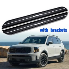 Fixed Side Step Pedal Nerf Bar Running Boards For KIA Telluride 2019-2024 2025