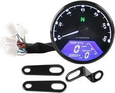 Led Backlight Digital Motorcycle Speedometer And Tachometer - 12000rpm Odometer Led Backlight Digital Motorcycle Speedometer And Tachometer - 12000rpm Odometer