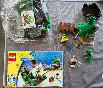 Lego SpongeBob Squarepants 3817 The Flying Dutchman W/ Manual - No Box - 100%