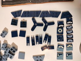 Star Wars Episode 3 Droid Tri-Fighter (7252) with Manual, Droid, Most Stickers