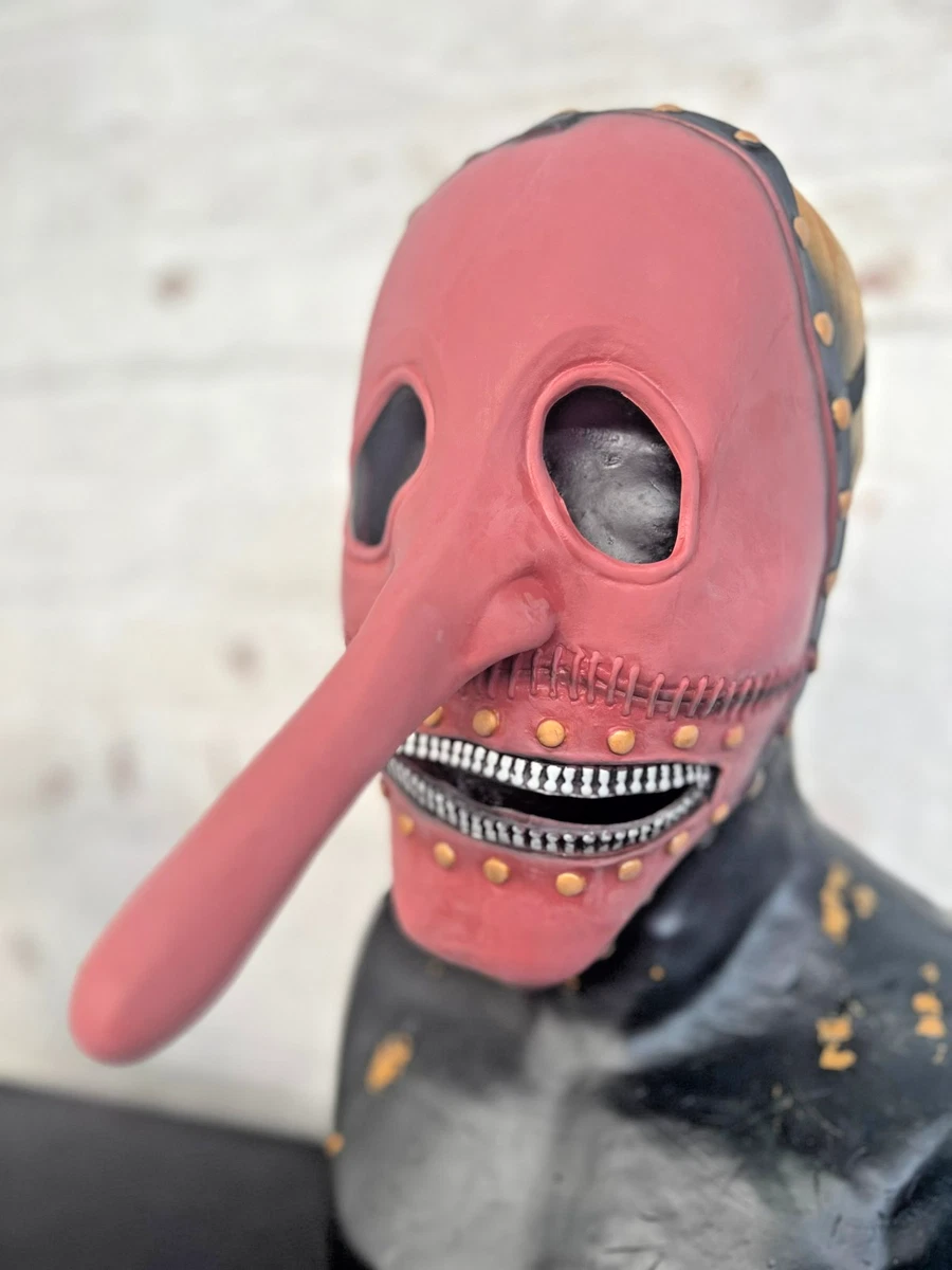 Chris Fehn Long Nose Slipknot Style Face Mask Heavy Metal Halloween Costume