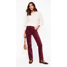Boden Women's Velveteen 5 Pocket Jeans Sz 14 NWT