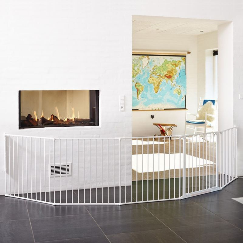 BabyDan XXL Room Divider Child Safety Gate Metal Room Divider 90