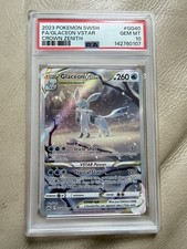 Pokémon TCG Glaceon VSTAR Galarian Gallery Crown Zenith Card GG40/GG70 PSA 10