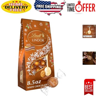 LINDOR Snickerdoodle White Chocolate Truffles 8.5 Oz - Indulgent Gifting Delight