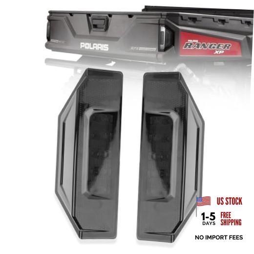 UTV LED Tail Lights Rear Taillights Assembly Compatible With Smoke Lens 2PCS