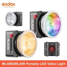 Godox ML40R RGB / ML40Bi Bi-Color Portable Magnetic LED Video Light App Control