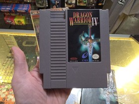 Dragon Warrior IV 4 (Nintendo Entertainment System NES) Complete CIB Manual Map