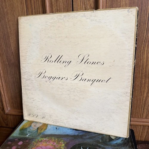 The Rolling Stones Beggars Banquet LP London PS 539 1968 1st PR 170 Gram EX/VG+