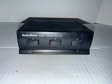 RadioShack Stereo Speaker, 3 Way Selector Switch - Untested