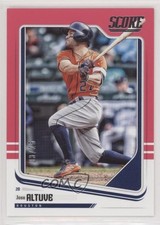 2018 Panini Chronicles Score Pink 3/25 Jose Altuve #21 o7m