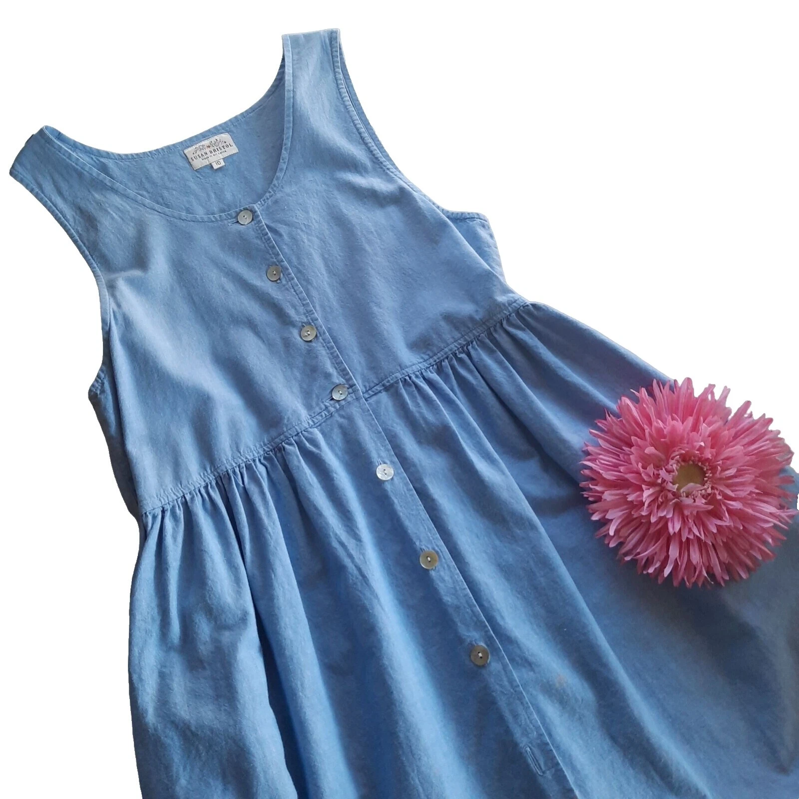 Vestidos de algodón 80s para Mujer