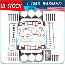 Head Gasket Bolts Set For 1996-2006 Chevrolet GMC 4.3L OHV VIN X W VORTEC