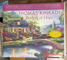 Thomas Kinkade Bridges of Hope 2022 Wall Calendar