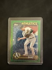 2024 Topps Green Crackle /499 Aledmys Diaz Oakland Athletics #586