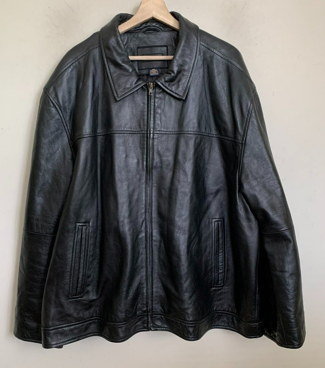 SADDLEBRED / レザージャケット・ブルゾン/L/レザー/BLK Saddlebred Jacket Black Leather Collared Zip Quilt Insulated Lined