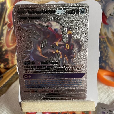 Umbreon & Darkrai GX Silver Foil 🔥Fan Art🔥Tag Team Pokémon NM | eBay