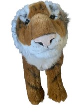 FAO Schwartz 22" Striped Tiger Plush Stuffed Animal Toys R Us Retired EUC