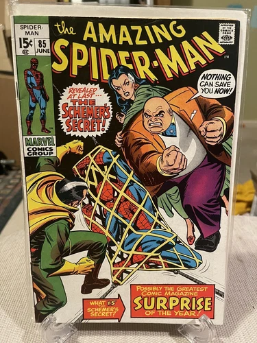 Amazing Spider-Man 85 1970 early Kingpin F/VF Nice book!