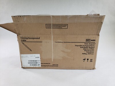Case Of 200 Corning Costar 4488 10ml Stripette Disposable Serological Pipette