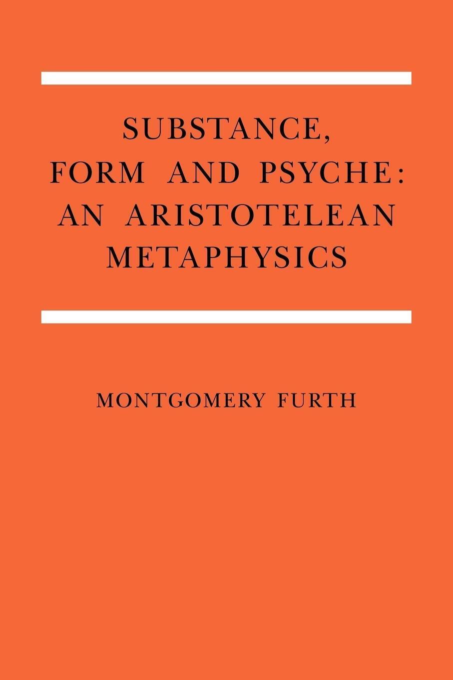 Thumbnail - Montgomery Furth | Substance, Form, And Psyche | Taschenbuch |