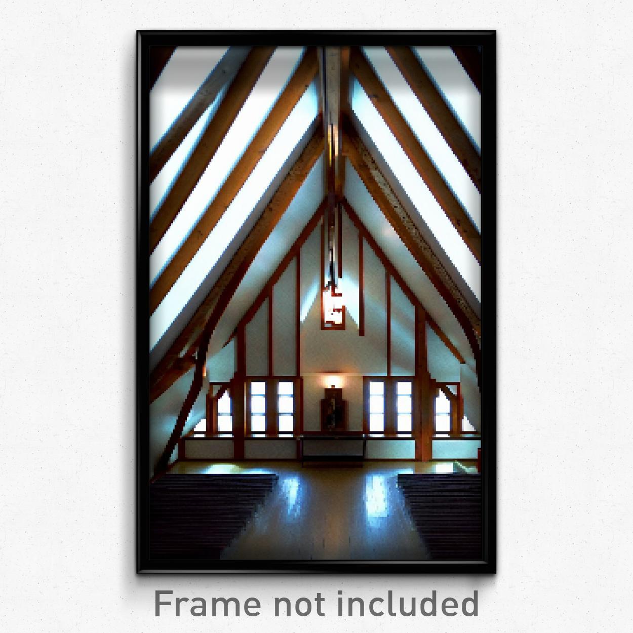 8 Bit Psychedelic Pixel Art Poster - Trippy Video Game Print Rich Attic