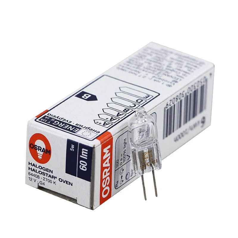 OSRAM 64408 Oven Lamp High Temperature Steam Oven Light 12V5W Bake Light Bulb