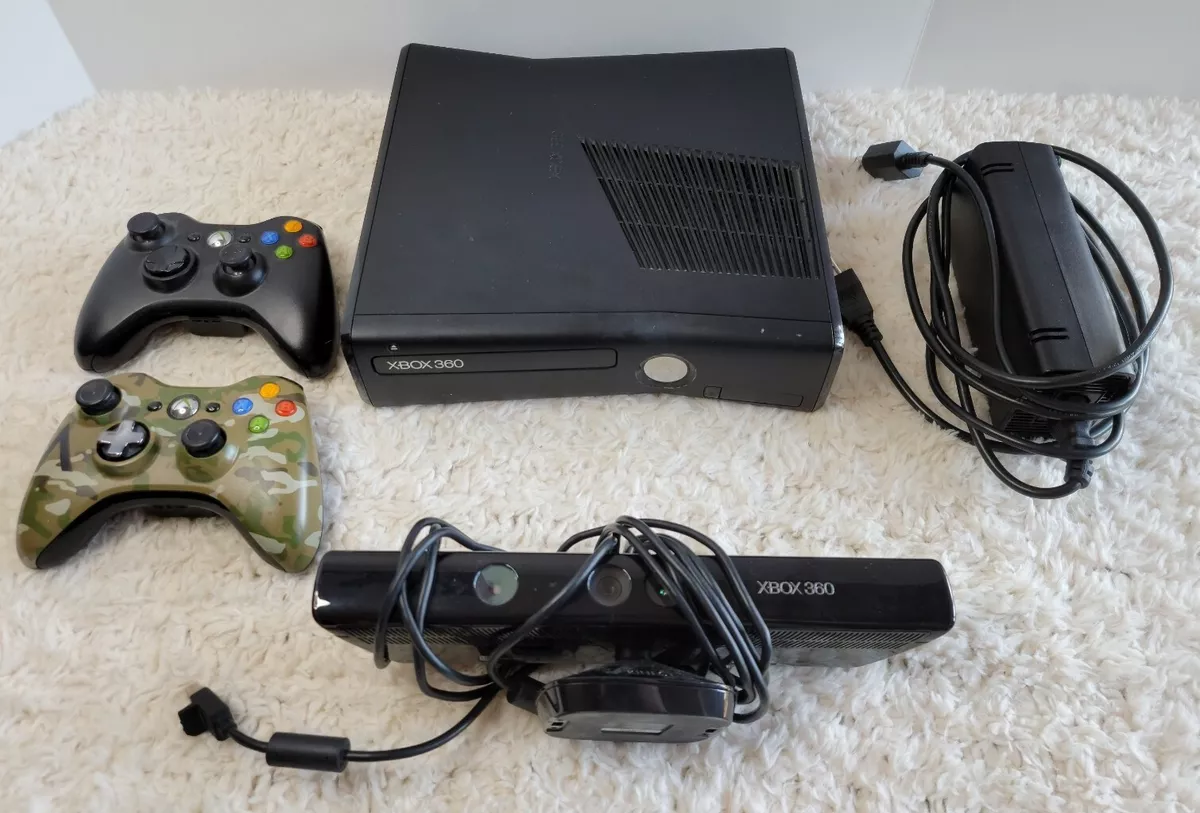 Xbox 360 Super Slim + Kinect par vender agora - Videogames