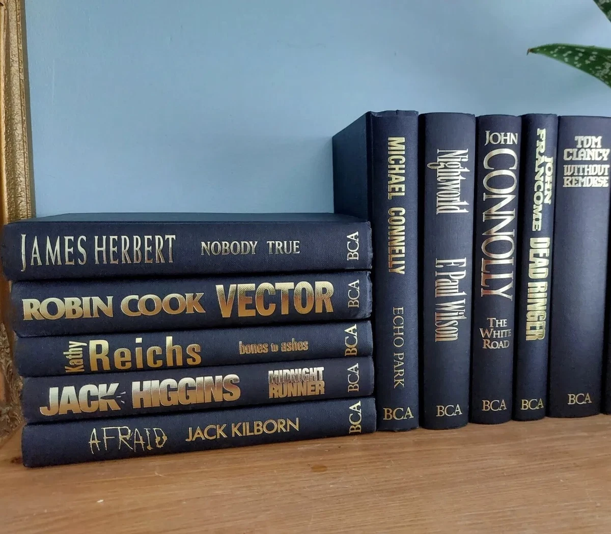 Black on sale gold bookshelf