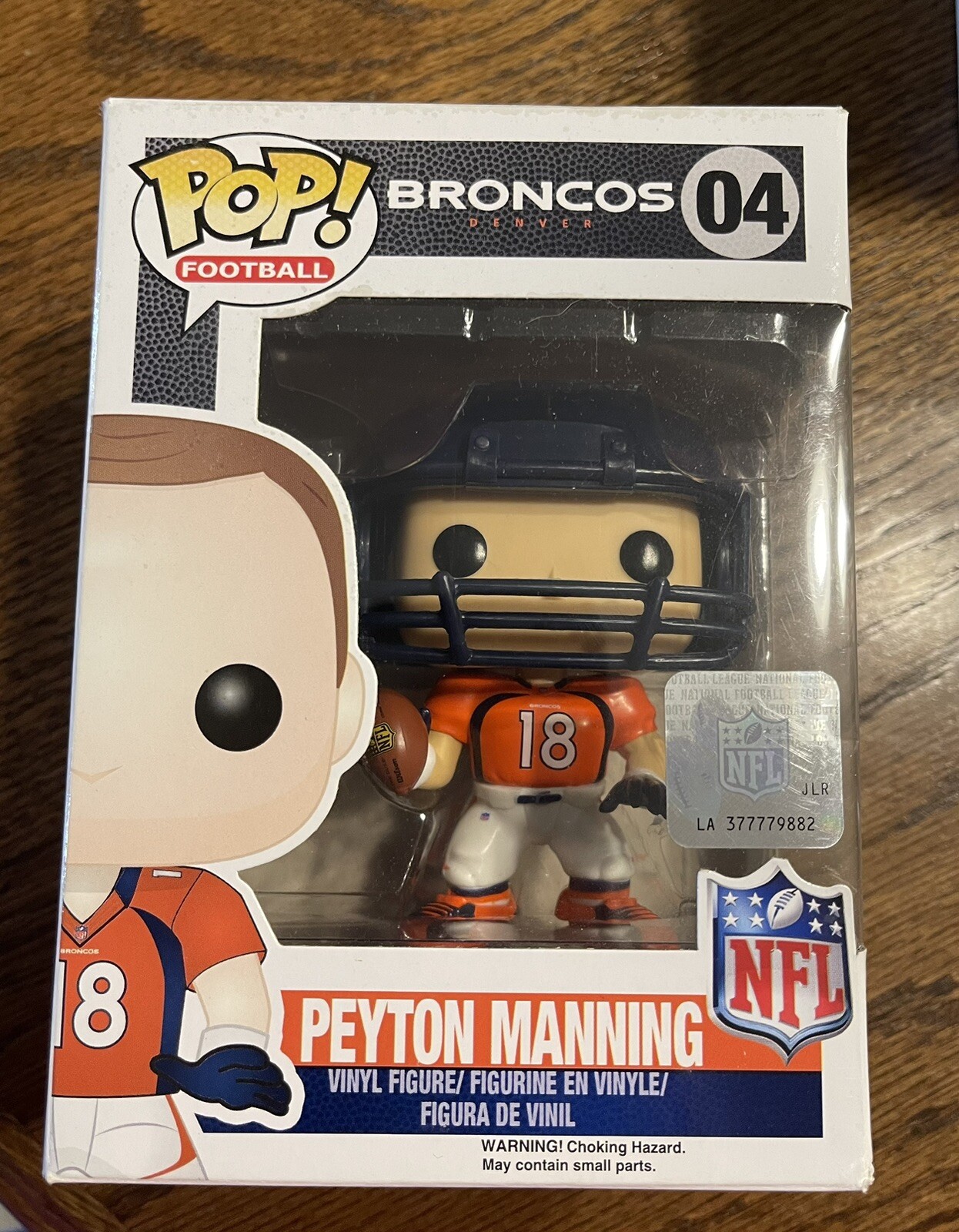 Sale Funko Pop! Football Peyton Manning #04 - Nfl Denver Broncos Orange Jersey