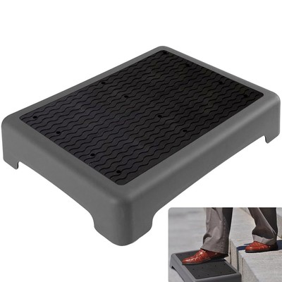One Step Stool for Adults Elderly Non-Slip Step Platform Indoor and Outdoor Por