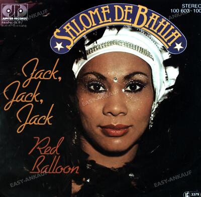 Salome de Bahia - Jack, Jack, Jack / Red Balloon 7'' (VG+/VG+) '