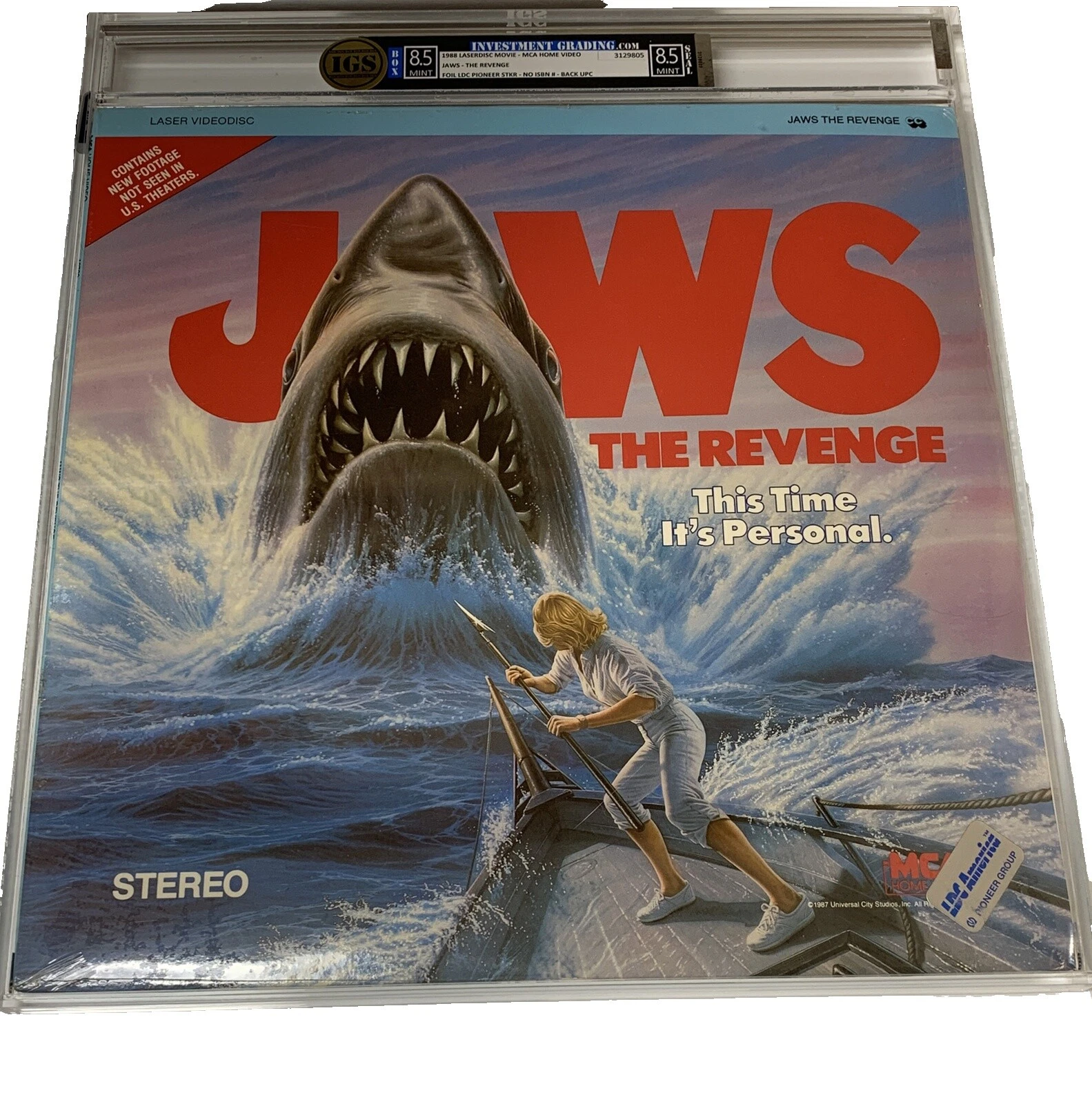 Action & Adventure Jaws Film Discs