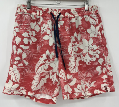 Tommy Bahama Relax Swim Trunks Men's Large Hawaiian Floral
