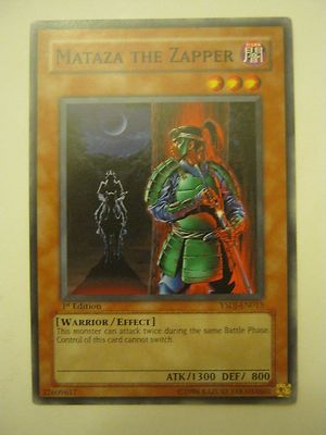 x1) Mataza The Zapper YSDJ-EN013 Dark Card Yu-Gi-Oh (JB-62) | eBay