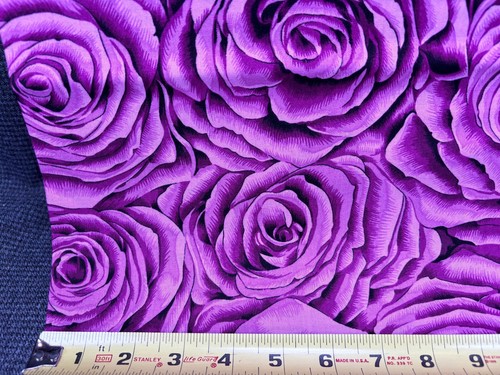 36" x 44" Twilight Garden by Fabric Freedom in London England (Floral) - Picture 6 of 9