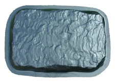 Slate paver mold stepping stone flagstone plastic mould 18.5" x 13" x 1.5"