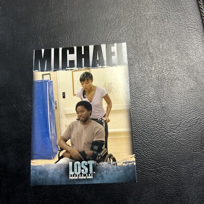 41a Lost Season One 2005 InkWorks #68 Michael Dawson Harold Perrineau