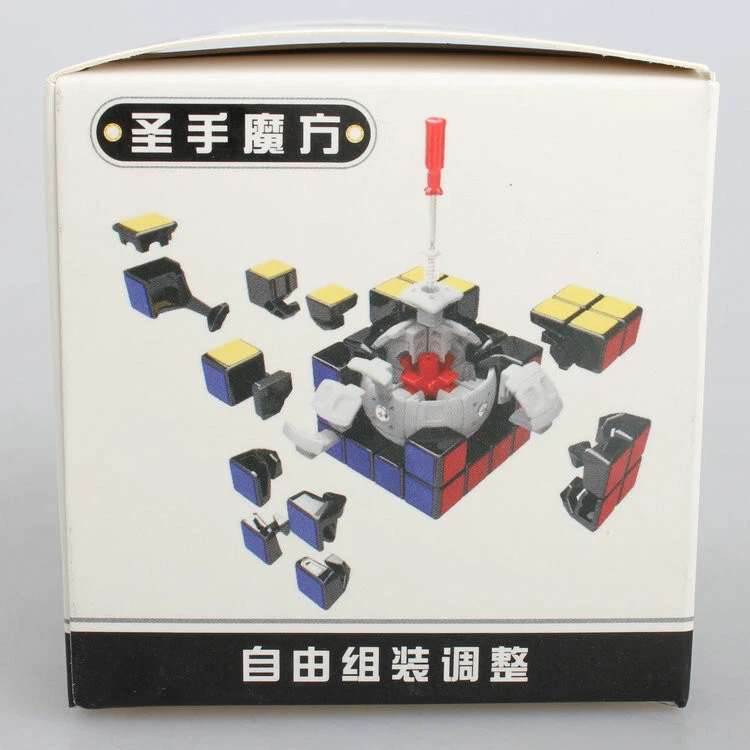 Nuevo ShengShou 4x4x4 Velocidad Ultra Suave Cubo Mágico Puzzle Giro 4x4 Negro Foto 4 de 4